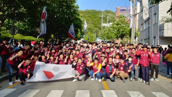 129주년 세계노동절대회(청주체육관앞 광장)_190501